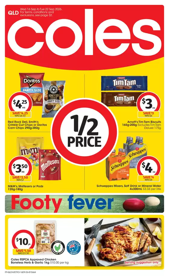 Coles catalogue in Tinbeerwah QLD | Coles Catalogue - 16th September | 2026-09-16T00:00:00.000Z - 2026-09-22T00:00:00.000Z