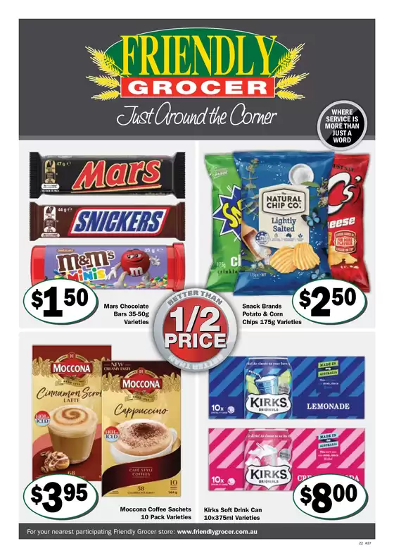 Friendly Grocer catalogue in Torbanlea QLD | Week 37 2026 catalogue zone 2 | 2026-09-09T00:00:00.000Z - 2026-09-15T00:00:00.000Z