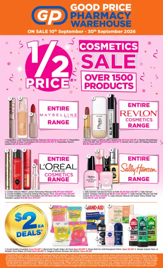 Good Price Pharmacy catalogue | September Catalogue | 2026-09-10T00:00:00.000Z - 2026-09-30T00:00:00.000Z