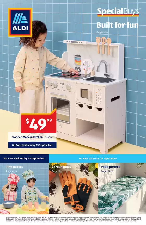 ALDI catalogue in Two Rocks WA | ALDI Special Buys | 2026-09-23T00:00:00.000Z - 2026-09-29T00:00:00.000Z