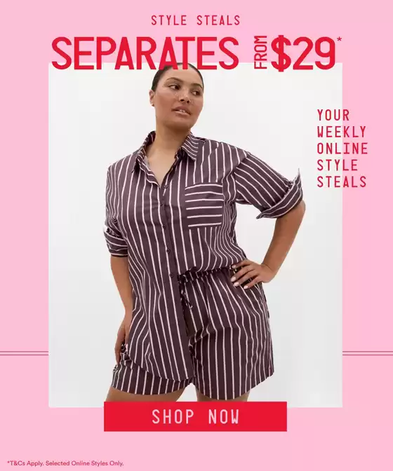 City Chic catalogue | Your Weekly Online Style Steals | 2026-09-16T00:00:00.000Z - 2026-09-23T00:00:00.000Z
