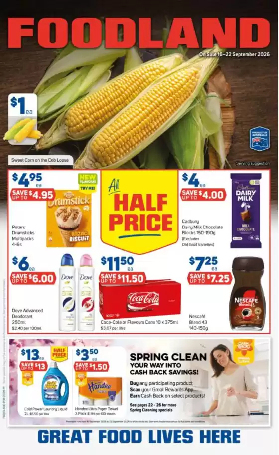 Foodland catalogue | Catalogue Foodland | 2026-09-16T00:00:00.000Z - 2026-09-22T00:00:00.000Z