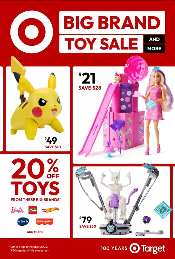 Target catalogue in Sutton NSW | Big Brand Toy Sale | 2026-09-16T00:00:00.000Z - 2026-10-11T00:00:00.000Z