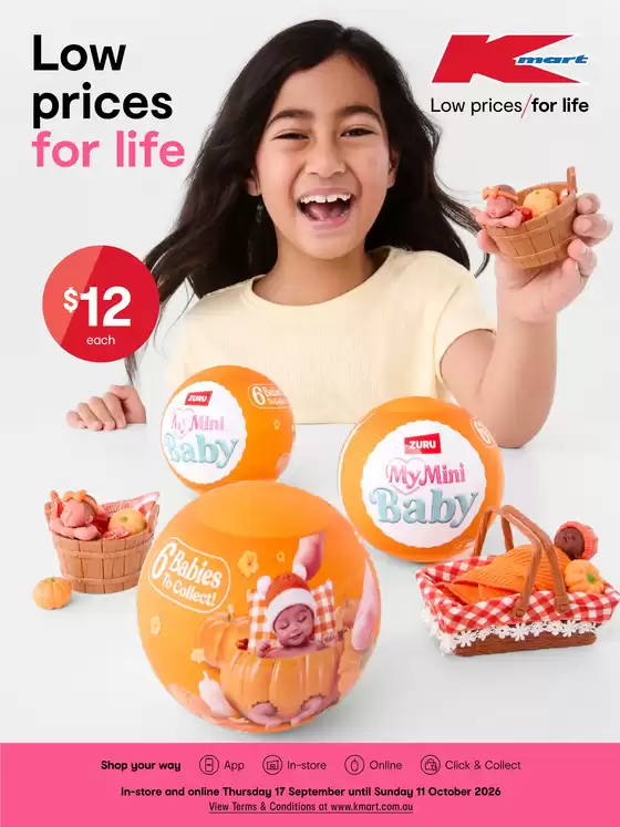 Kmart catalogue in Sutton NSW | School Holidays | 2026-09-17T00:00:00.000Z - 2026-10-14T00:00:00.000Z