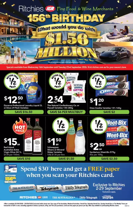 Ritchies catalogue | Ritchies Specials | 2026-09-02T00:00:00.000Z - 2026-09-29T00:00:00.000Z