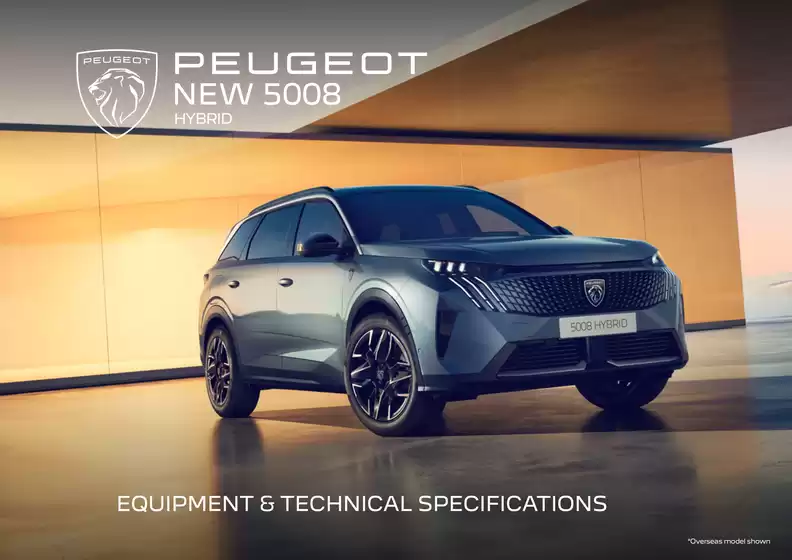 Peugeot catalogue | Peugeot 5008 hybrid suv | 2026-09-21T00:00:00.000Z - 2026-10-05T00:00:00.000Z