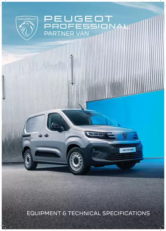 Peugeot catalogue | Peugeot Partner van | 2026-09-21T00:00:00.000Z - 2026-10-05T00:00:00.000Z