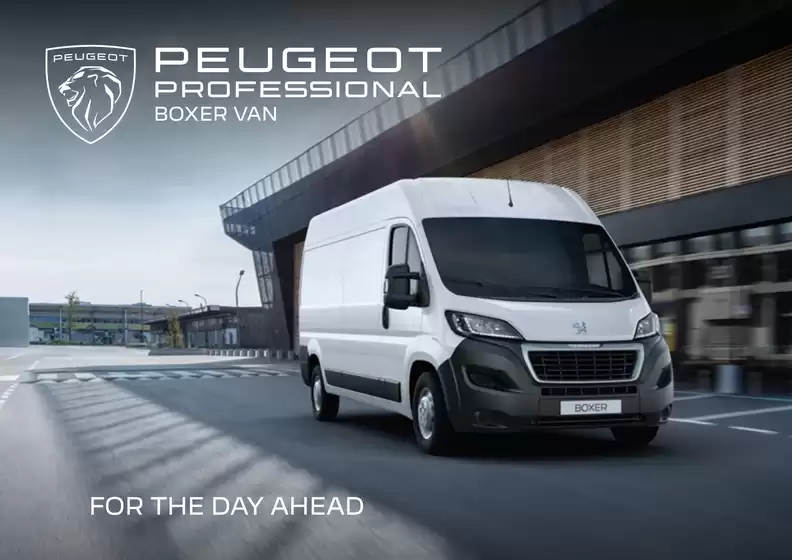 Peugeot catalogue | Peugeot Boxer van | 2026-09-21T00:00:00.000Z - 2026-10-05T00:00:00.000Z