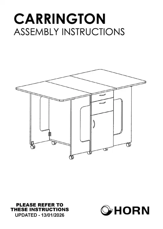 Horn Furniture catalogue | Carrington Cutting Table | 2026-09-21T00:00:00.000Z - 2026-10-05T00:00:00.000Z