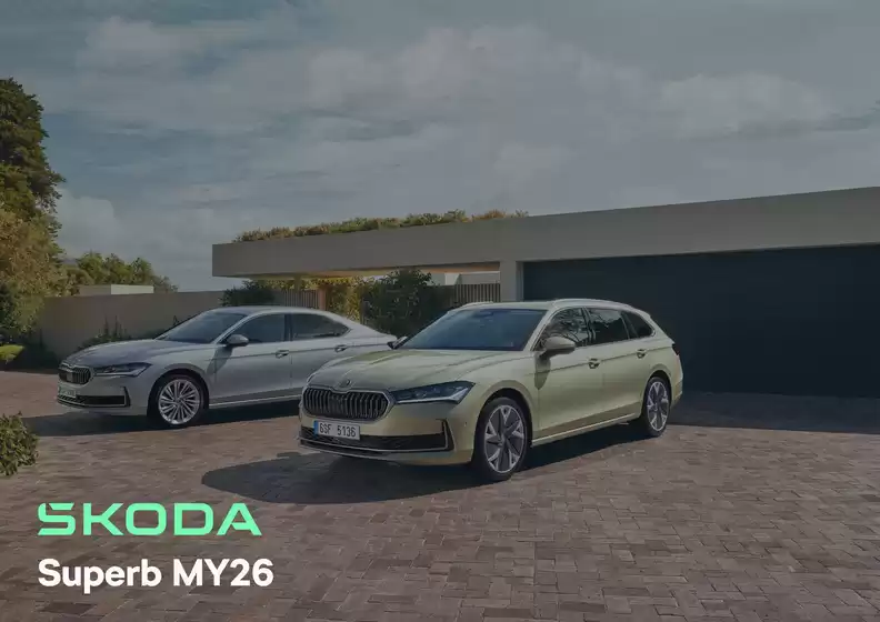 Skoda catalogue | MY26 Superb Spec Sheet | 2026-09-21T00:00:00.000Z - 2026-10-05T00:00:00.000Z