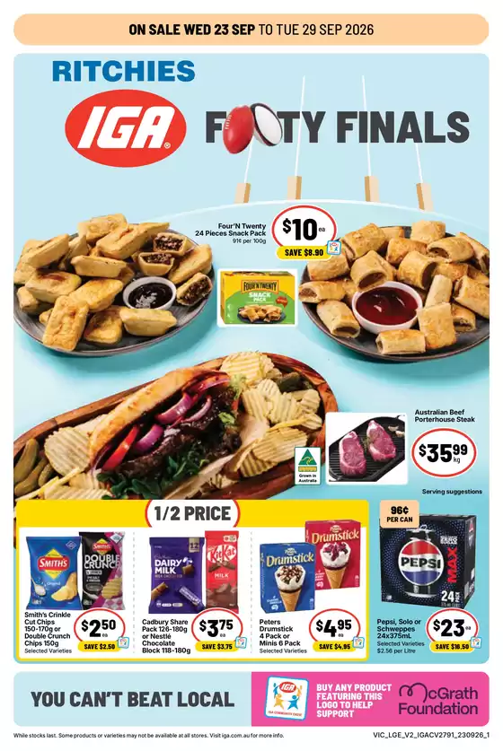 Ritchies catalogue in Nelson Bay NSW | Sneak Peek - Weekly Specials Catalogues | 2026-09-23T00:00:00.000Z - 2026-09-29T00:00:00.000Z