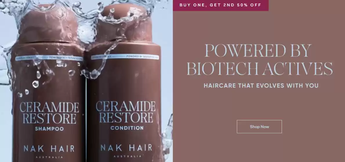 Hairhouse Warehouse catalogue in Cranbrook WA | Buy One, Get 2nd 50% Off | 2026-09-22T00:00:00.000Z - 2026-10-06T00:00:00.000Z