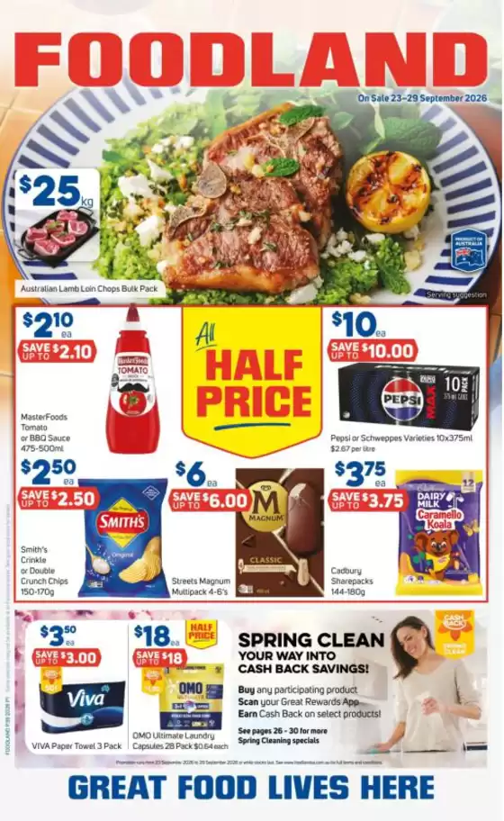Foodland catalogue | Catalogue Foodland | 2026-09-23T00:00:00.000Z - 2026-09-29T00:00:00.000Z