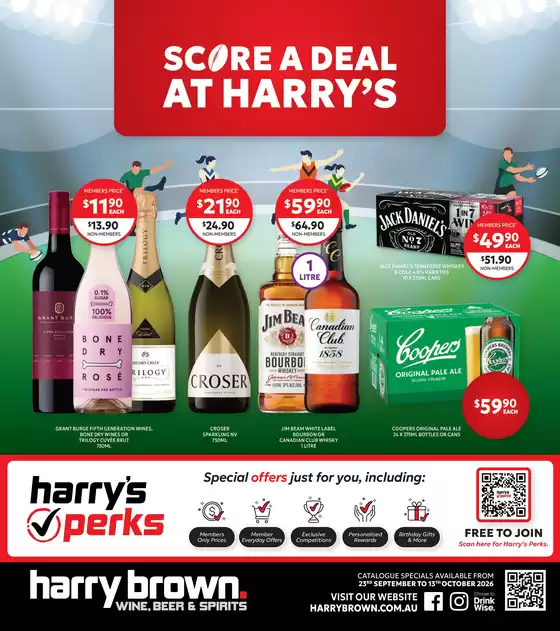 Harry Brown catalogue | Attractive special offers for everyone | 2026-09-23T00:00:00.000Z - 2026-10-13T00:00:00.000Z