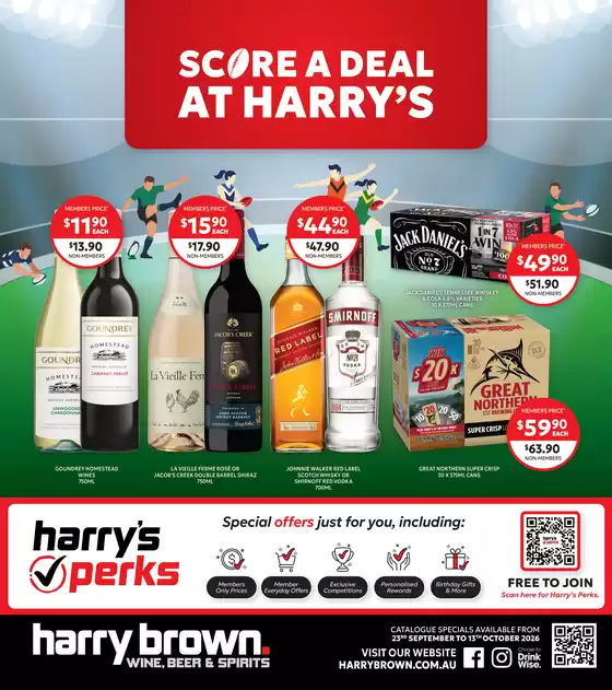 Harry Brown catalogue | Great offer for all customers | 2026-09-23T00:00:00.000Z - 2026-10-13T00:00:00.000Z