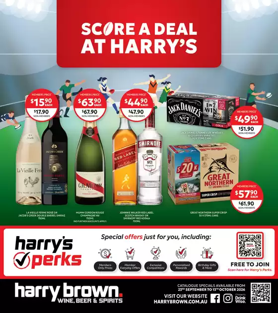 Harry Brown catalogue | Special offers for you | 2026-09-23T00:00:00.000Z - 2026-10-13T00:00:00.000Z