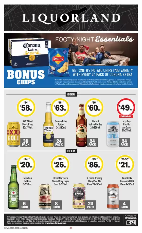 Liquorland catalogue | weekly Liquorland catalogue | 2026-09-23T00:00:00.000Z - 2026-09-29T00:00:00.000Z