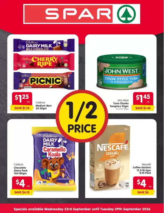 SPAR catalogue | Exclusive deals and bargains | 2026-09-23T00:00:00.000Z - 2026-09-29T00:00:00.000Z