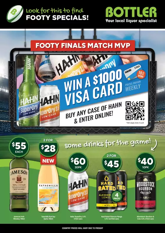 Bottler catalogue in Deloraine TAS | Our best offers for you | 2026-09-23T00:00:00.000Z - 2026-10-13T00:00:00.000Z