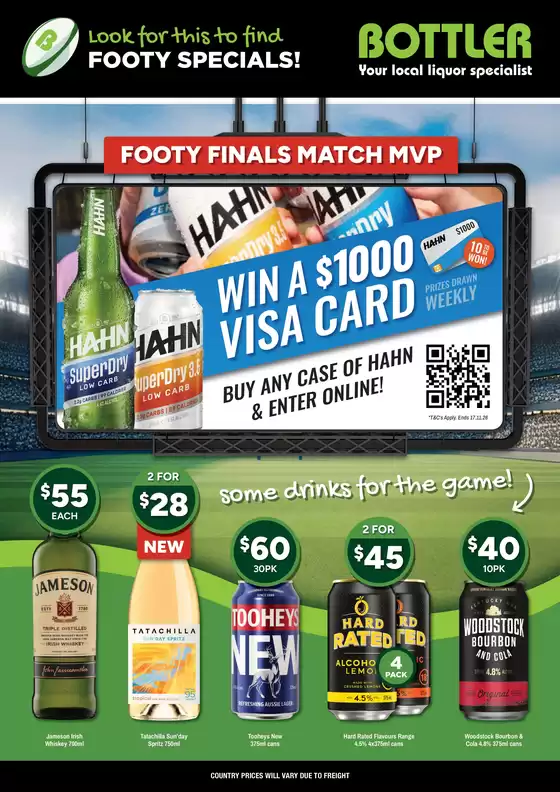Bottler catalogue | Top offers for thrifty shoppers | 2026-09-23T00:00:00.000Z - 2026-10-13T00:00:00.000Z