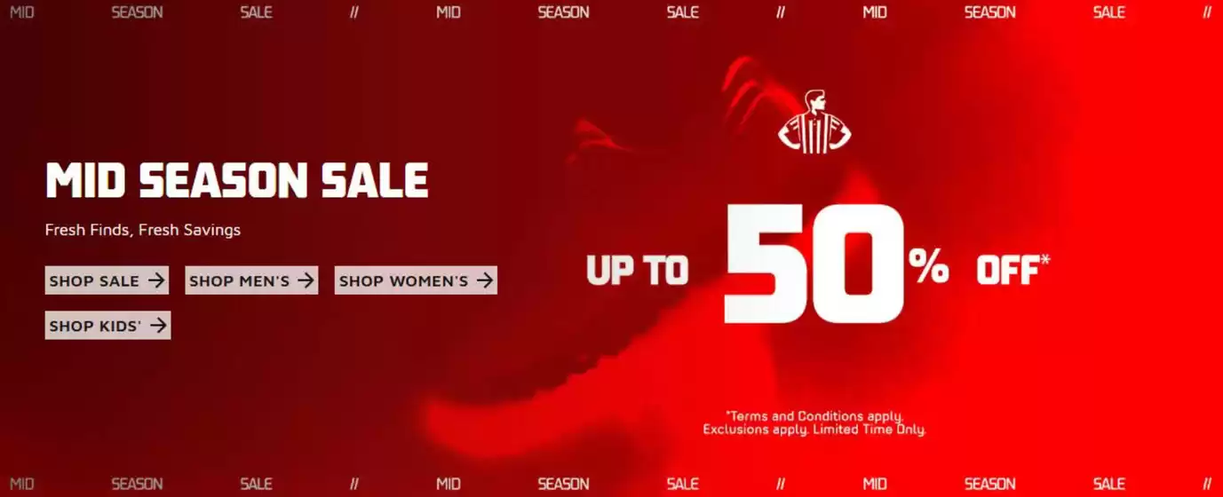 Foot Locker catalogue | Mid Season Sale | 2026-09-23T00:00:00.000Z - 2026-10-07T00:00:00.000Z