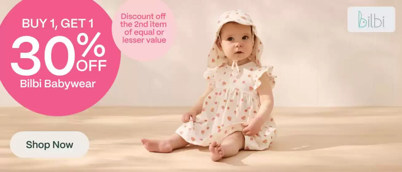 Baby Bunting catalogue | Discounts | 2026-09-23T00:00:00.000Z - 2026-10-07T00:00:00.000Z