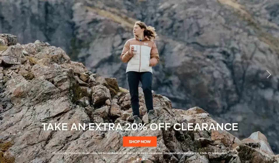 Macpac catalogue | Take An Extra 20% Off Clearance | 2026-09-23T00:00:00.000Z - 2026-10-07T00:00:00.000Z