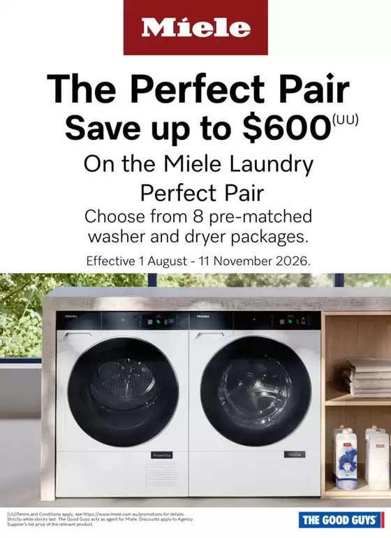 The Good Guys catalogue in Greater Dandenong VIC | Save Up To $600 | 2026-09-23T00:00:00.000Z - 2026-11-11T00:00:00.000Z