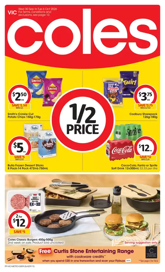 Coles catalogue in Cockatoo SA | Coles Catalogue - 30th September | 2026-09-30T00:00:00.000Z - 2026-10-06T00:00:00.000Z