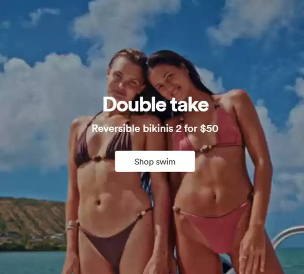 Cotton On Body catalogue | Reversible Bikinis 2 For $50 | 2026-09-24T00:00:00.000Z - 2026-10-11T00:00:00.000Z