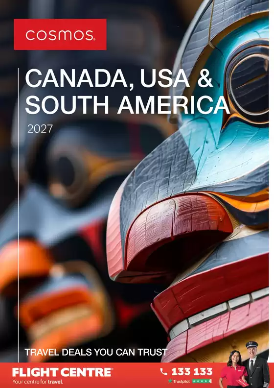 Flight Centre catalogue | Cosmos Canada, USA & South America 2027 | 2027-01-01T00:00:00.000Z - 2027-12-31T00:00:00.000Z