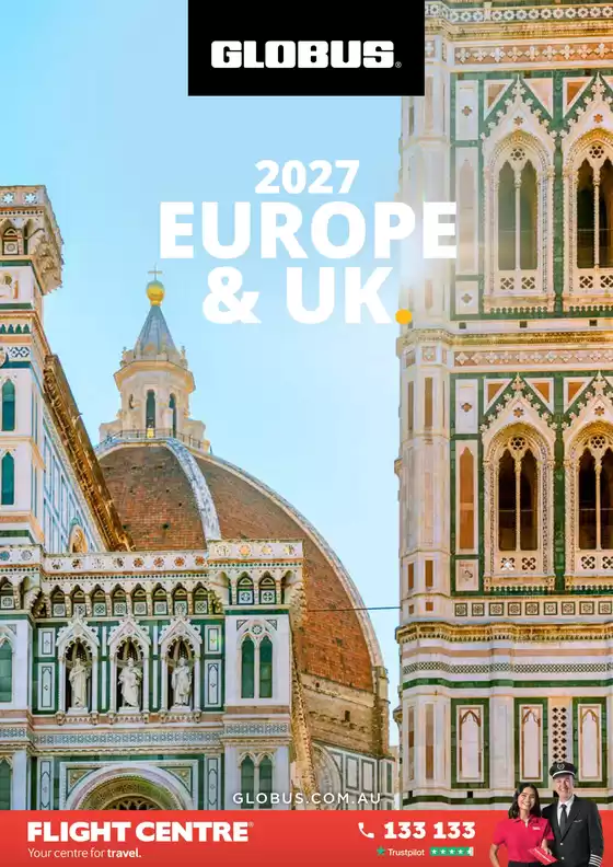 Flight Centre catalogue | Globus 2027 Europe & UK | 2027-01-01T00:00:00.000Z - 2027-12-31T00:00:00.000Z
