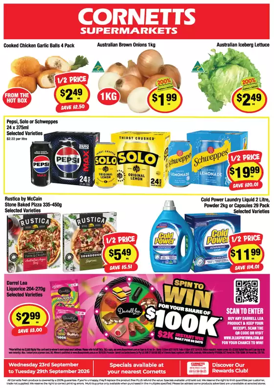 CORNETTS catalogue in Gold Coast QLD | CORNETTS catalogue specials | 2026-09-23T00:00:00.000Z - 2026-09-29T00:00:00.000Z