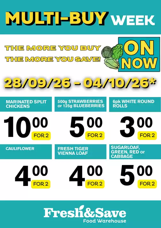 Fresh&Save catalogue | RL MULTI BUY WK 28 09 | 2026-09-28T00:00:00.000Z - 2026-10-04T00:00:00.000Z