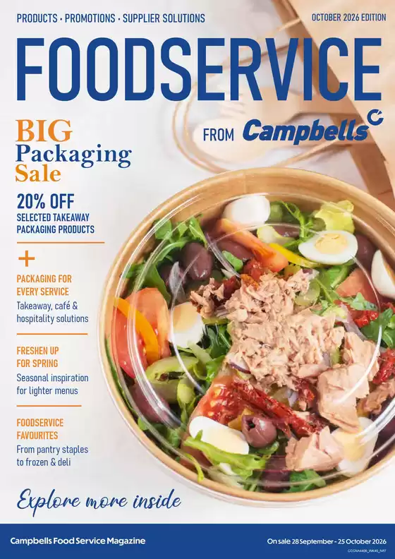 Campbells catalogue | Foodservice Magazine | 2026-09-28T00:00:00.000Z - 2026-10-25T00:00:00.000Z
