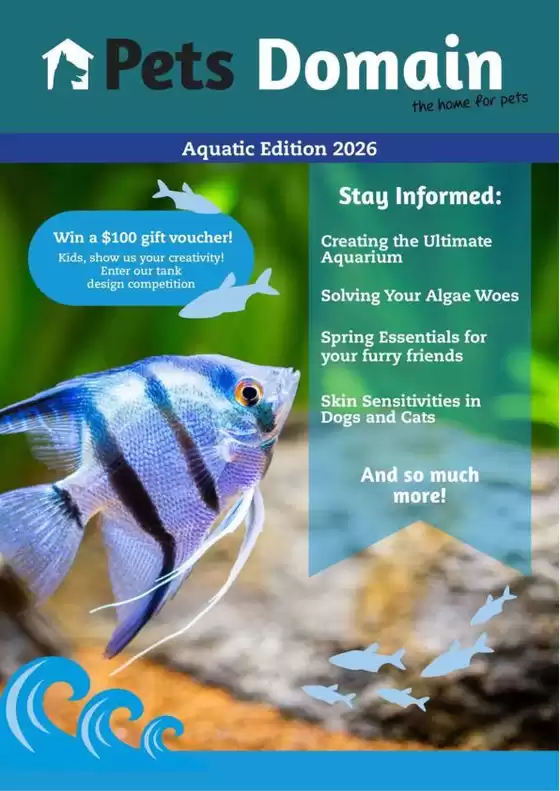 Pets Domain catalogue in Randwick NSW | Aquatic Edition 2026 | 2026-09-30T00:00:00.000Z - 2026-12-31T00:00:00.000Z
