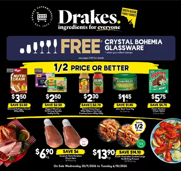 Drakes catalogue in Gladstone QLD | Drakes catalogue specials | 2026-09-30T00:00:00.000Z - 2026-10-06T00:00:00.000Z