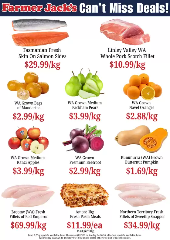 Farmer Jack's catalogue | This weeks catalogue | 2026-09-30T00:00:00.000Z - 2026-10-06T00:00:00.000Z