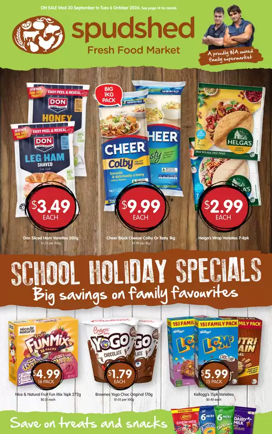 Spudshed catalogue | Weekly Specials | 2026-09-30T00:00:00.000Z - 2026-10-06T00:00:00.000Z
