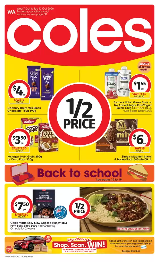 Coles catalogue in Perth WA | Coles Catalogue - 7th October | 2026-10-07T00:00:00.000Z - 2026-10-13T00:00:00.000Z