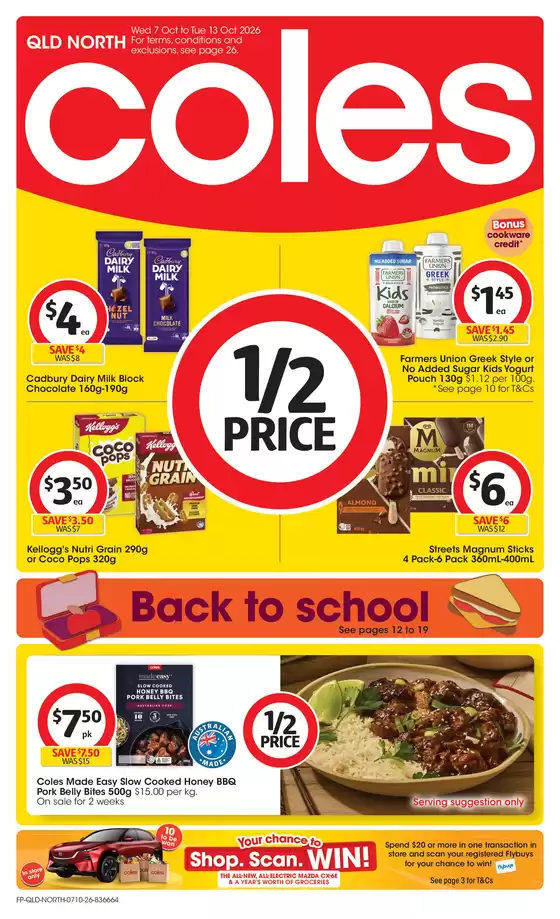 Coles catalogue in Mackay QLD | Coles Catalogue - 7th October | 2026-10-07T00:00:00.000Z - 2026-10-13T00:00:00.000Z