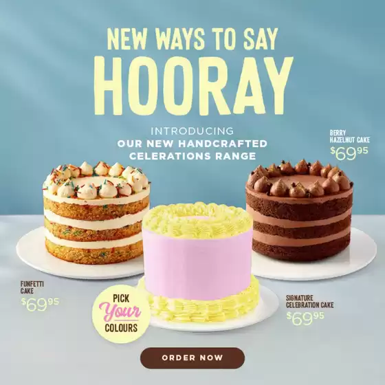 The Cheesecake Shop catalogue | Specials | 2026-10-01T00:00:00.000Z - 2026-10-11T00:00:00.000Z