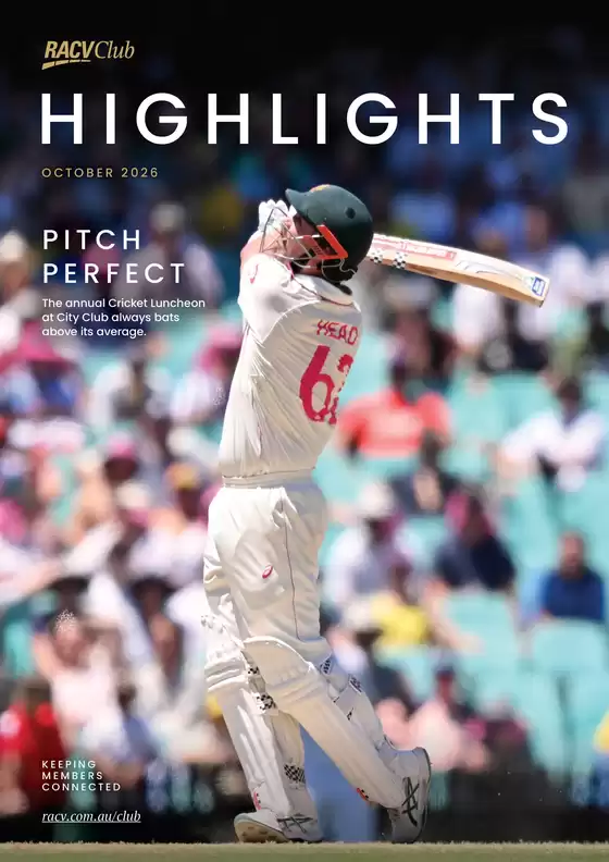 RACV catalogue | Highlights Magazine October 2026 | 2026-10-01T00:00:00.000Z - 2026-10-31T00:00:00.000Z