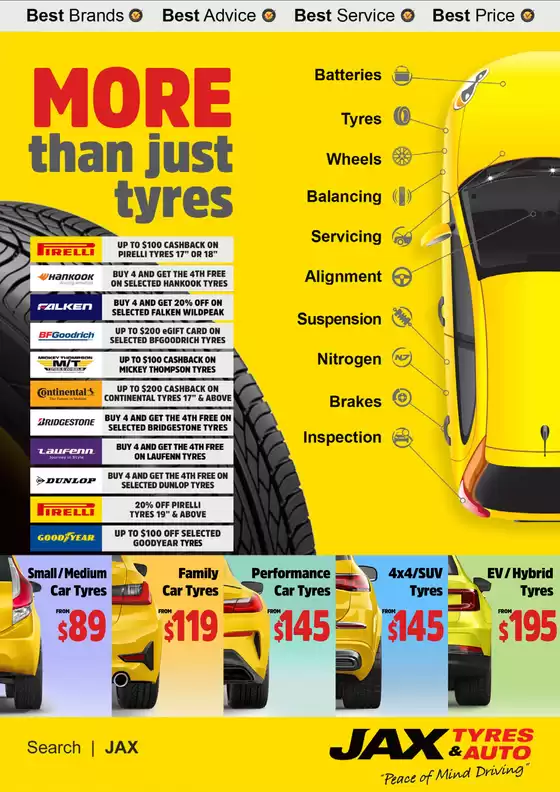 JAX Tyres catalogue | October 2026 | 2026-10-01T00:00:00.000Z - 2026-10-31T00:00:00.000Z