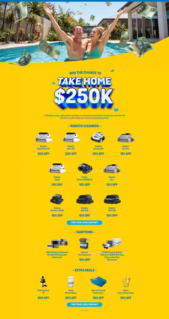 Swimart catalogue | Specials | 2026-10-01T00:00:00.000Z - 2026-10-31T00:00:00.000Z