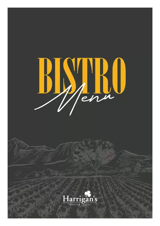 Harrigan’s Irish Pub catalogue | Bistro Menu Summer 2026 | 2026-10-02T00:00:00.000Z - 2026-10-31T00:00:00.000Z