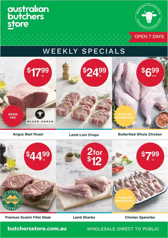 Australian Butchers catalogue | Weekly Specials | 2026-10-05T00:00:00.000Z - 2026-10-18T00:00:00.000Z