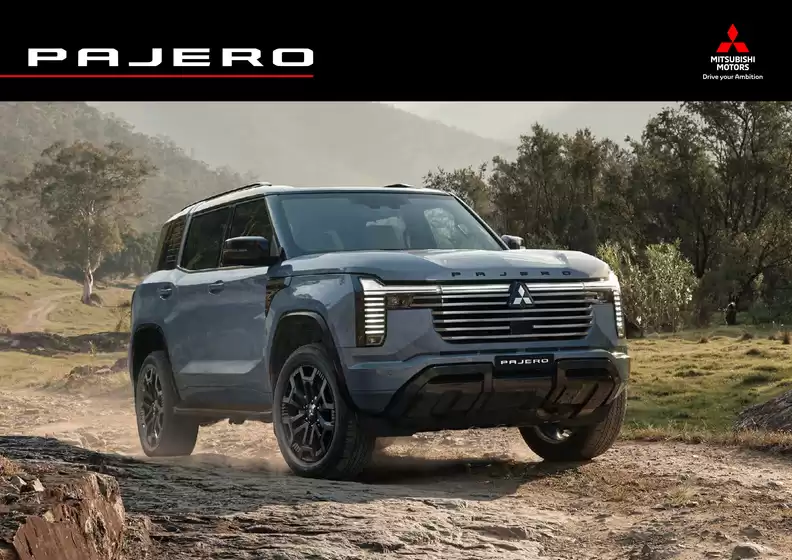 Mitsubishi catalogue | Pajero | 2026-10-05T00:00:00.000Z - 2027-10-05T00:00:00.000Z