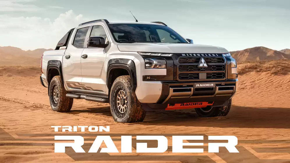 Mitsubishi catalogue | Triton Raider | 2026-10-05T00:00:00.000Z - 2027-10-05T00:00:00.000Z