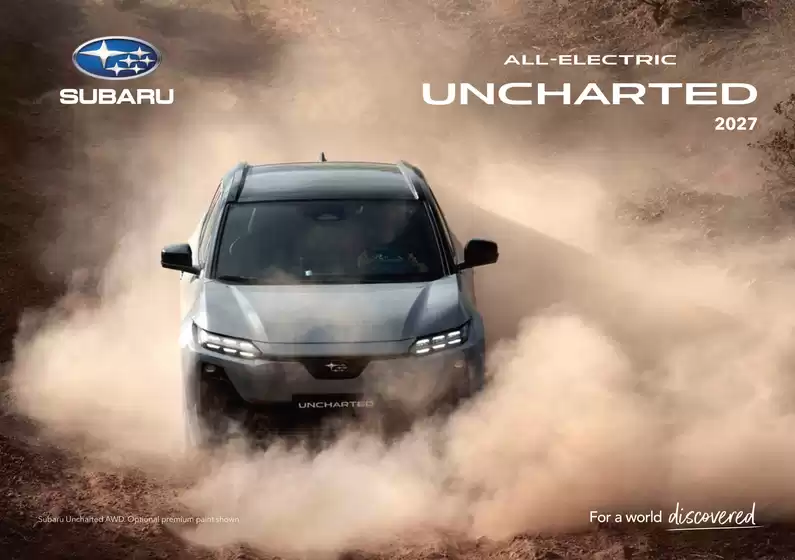 Subaru catalogue | Uncharted 2027 | 2026-10-05T00:00:00.000Z - 2027-10-05T00:00:00.000Z
